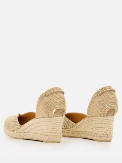 Espadrillas Cora Castañer in canvas e rafia