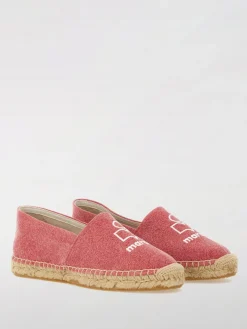 Espadrillas Isabel Marant in canvas di cotone con logo ricamato