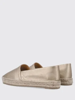 Espadrillas Kenda Castañer in pelle laminata