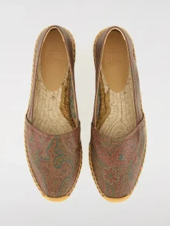 Espadrillas Kenda Etro x Castañer in cotone spalmato