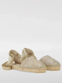 Espadrillas Manebi in canvas di cotone e lamè