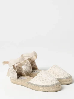 Espadrillas Manebi in cotone crochet