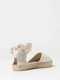 Espadrillas Manebi in cotone crochet