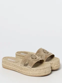 Espadrillas Medusa Versace in camoscio