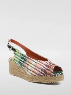 Espadrillas Missoni in viscosa con motivo zig zag jacquard