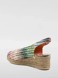 Espadrillas Missoni in viscosa con motivo zig zag jacquard