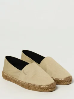 Espadrillas Saint Laurent in canvas di cotone