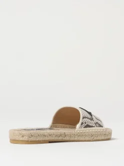 Espadrillas Sergio Rossi in nappa stampa pitone