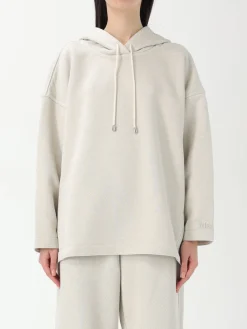 Felpa in maglia con cappuccio Max Mara