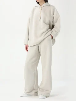 Felpa in maglia con cappuccio Max Mara