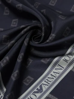 Foulard Emporio Armani in seta jacquard