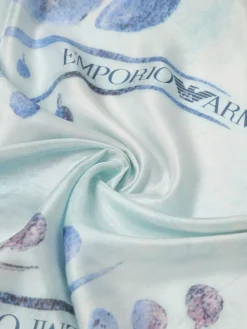 Foulard Emporio Armani in seta stampata