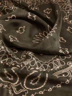 Foulard Golden Goose in seta stampa bandana