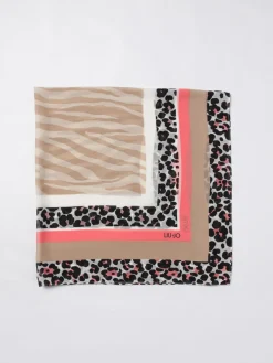 Foulard Liu Jo in viscosa con stampa animalier