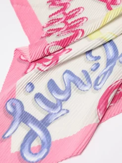 Foulard Liu Jo in viscosa plissettata