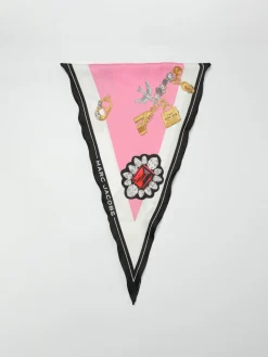 Foulard Marc Jacobs in viscosa stampata