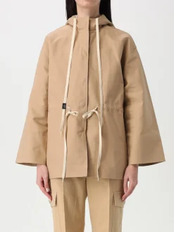 Giacca a vento con cappuccio in cotone Twinset