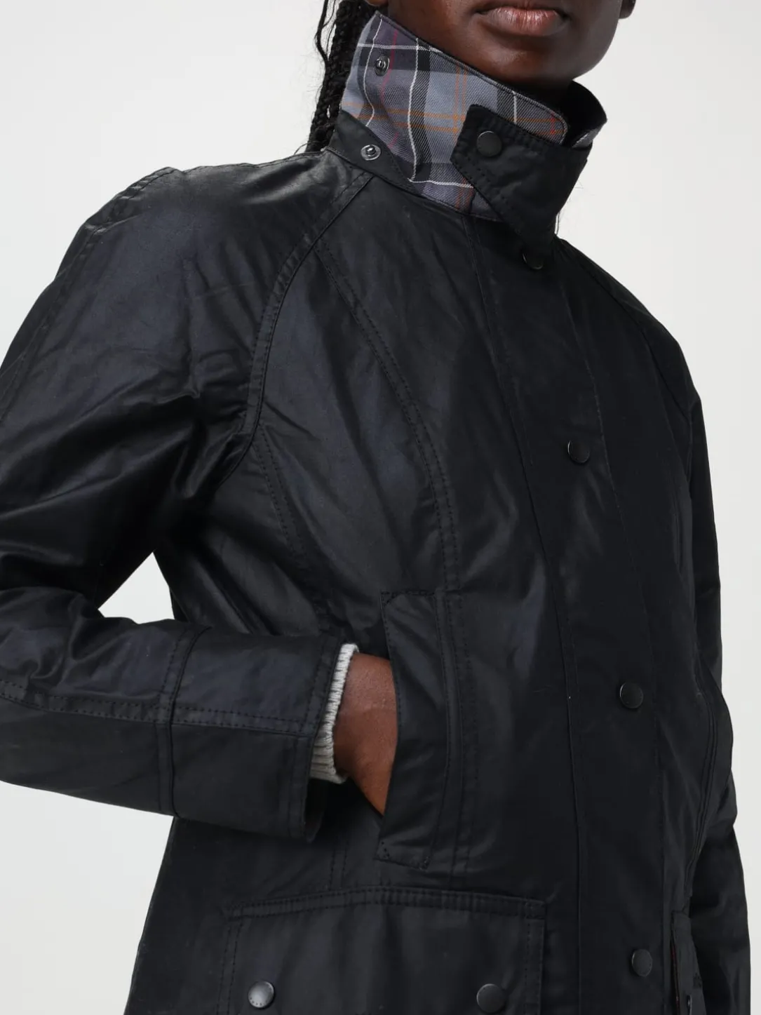 Giacca Barbour in cotone cerato