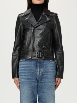 Giacca biker Golden Goose in pelle