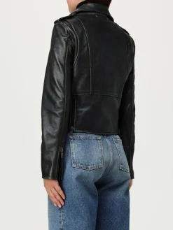 Giacca biker Golden Goose in pelle