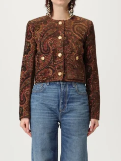 Giacca Chloé in misto viscosa con stampa jacquard