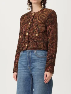 Giacca Chloé in misto viscosa con stampa jacquard