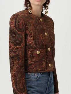 Giacca Chloé in misto viscosa con stampa jacquard