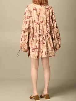 Giacca Dexter Life at Large Capsule The Attico in tessuto camouflage