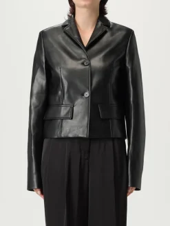 Giacca di eco-pelle Semicouture