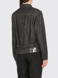 Giacca di jeans con fettucce Y's