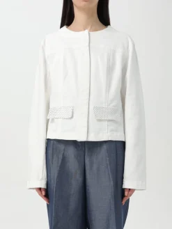 Giacca Liu Jo in denim con dettagli in strass