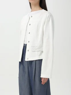 Giacca Liu Jo in denim con dettagli in strass