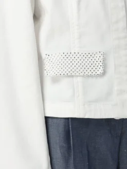 Giacca Liu Jo in denim con dettagli in strass