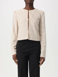 Giacca Twinset in tessuto paillettato
