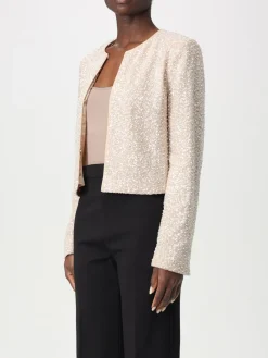 Giacca Twinset in tessuto paillettato