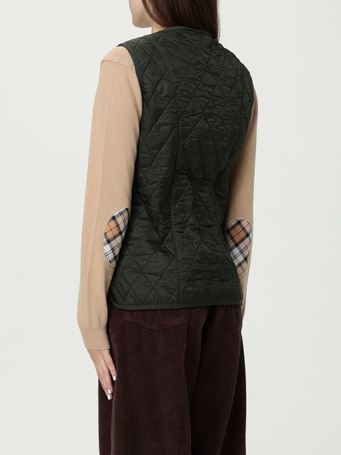 Gilet trapuntato Barbour in nylon