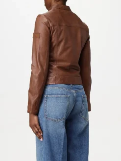 Giubbotto biker Peuterey in pelle