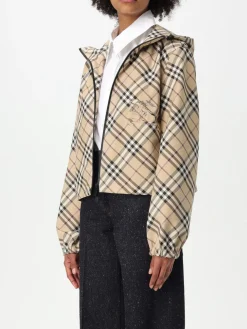 Giubbotto Burberry in nylon con stampa Vintage Check