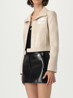 Giubbotto Courrèges in vernice