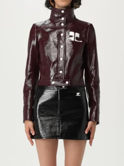 Giubbotto Courrèges in vernice