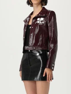 Giubbotto Courrèges in vernice