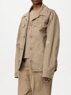 Giubbotto Dsquared2 in denim con cinta