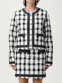 Giubbotto Moschino Couture in nylon stampato