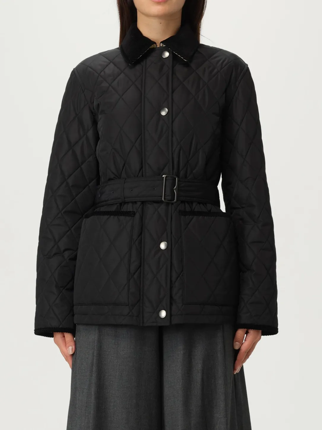 Giubbotto trapuntato Burberry in nylon