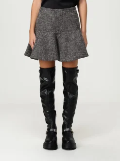 Gonna a campana Pinko in tweed