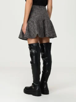 Gonna a campana Pinko in tweed