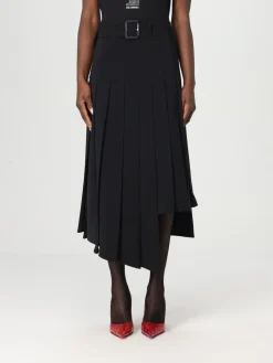 Gonna a pieghe Karl Lagerfeld in cotone