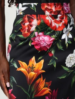 Gonna a tubino floreale Dolce & Gabbana