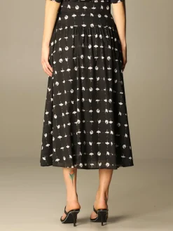 Gonna Alysi in tessuto a fantasia floreale