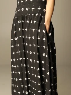 Gonna Alysi in tessuto a fantasia floreale